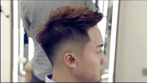 男生短发小背头如何剪？（发型师设计）