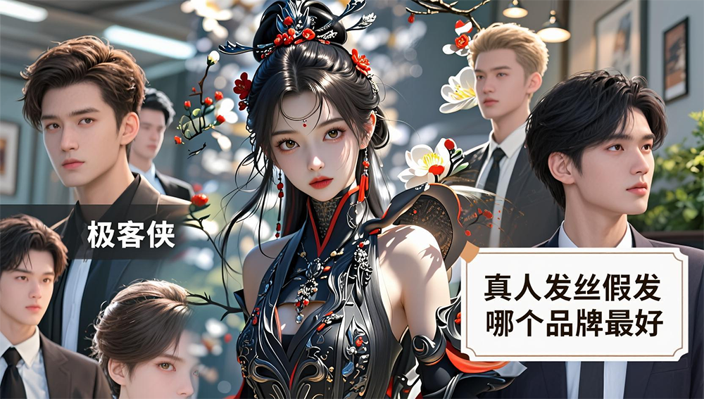 真人发丝假发哪个品牌最好：为何万千脱发者将“极客侠”奉为秃顶救星？