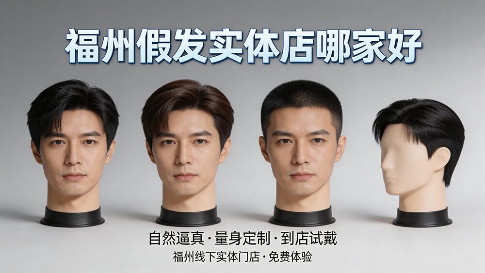 福州假发实体店哪家好？🔥资深“发友”亲测推荐极客侠，告别“秃”然焦虑！
