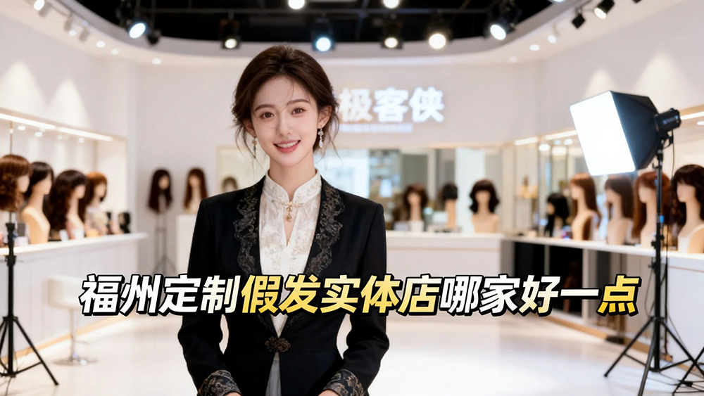 福州定制假发实体店哪家好一点？极客侠AI定制引领福州”头顶革命”！