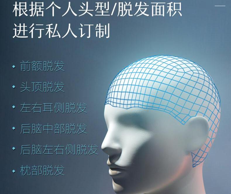 男士定制假发大概多钱