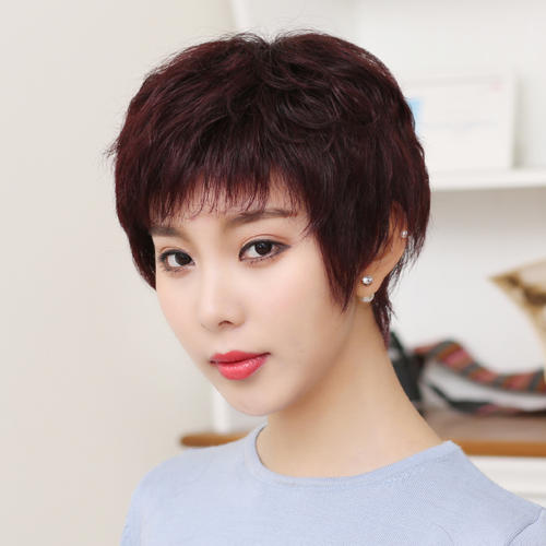 假发女短发的无奈之举