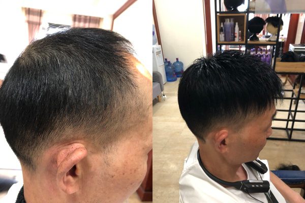 至少年轻五岁,发型很帅气