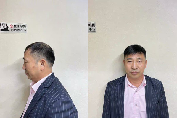 显得年轻很多,带上看不出来是假发