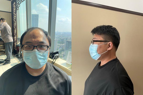 从效果上看,很正,戴起来帅了八度