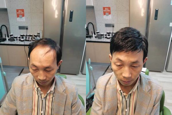 买了不少的假发,这是最钟意的一个