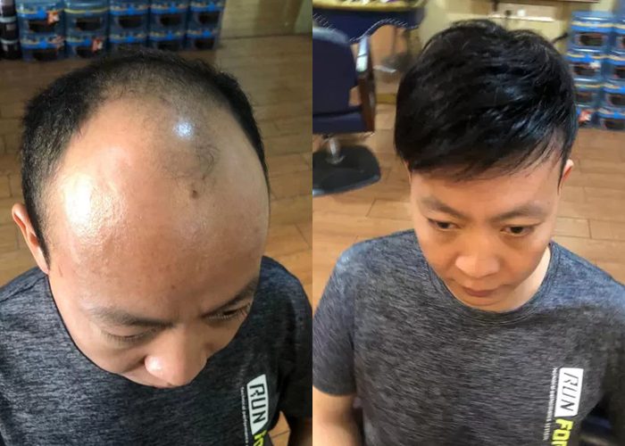 真人的发丝,做工精细