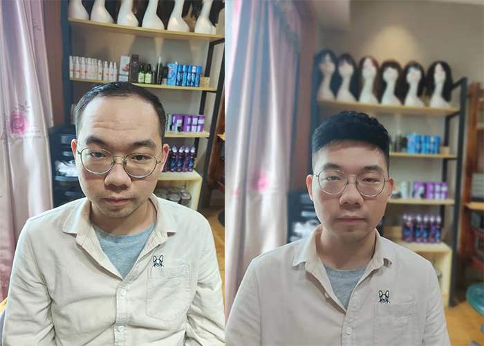假发片的质量非常棒