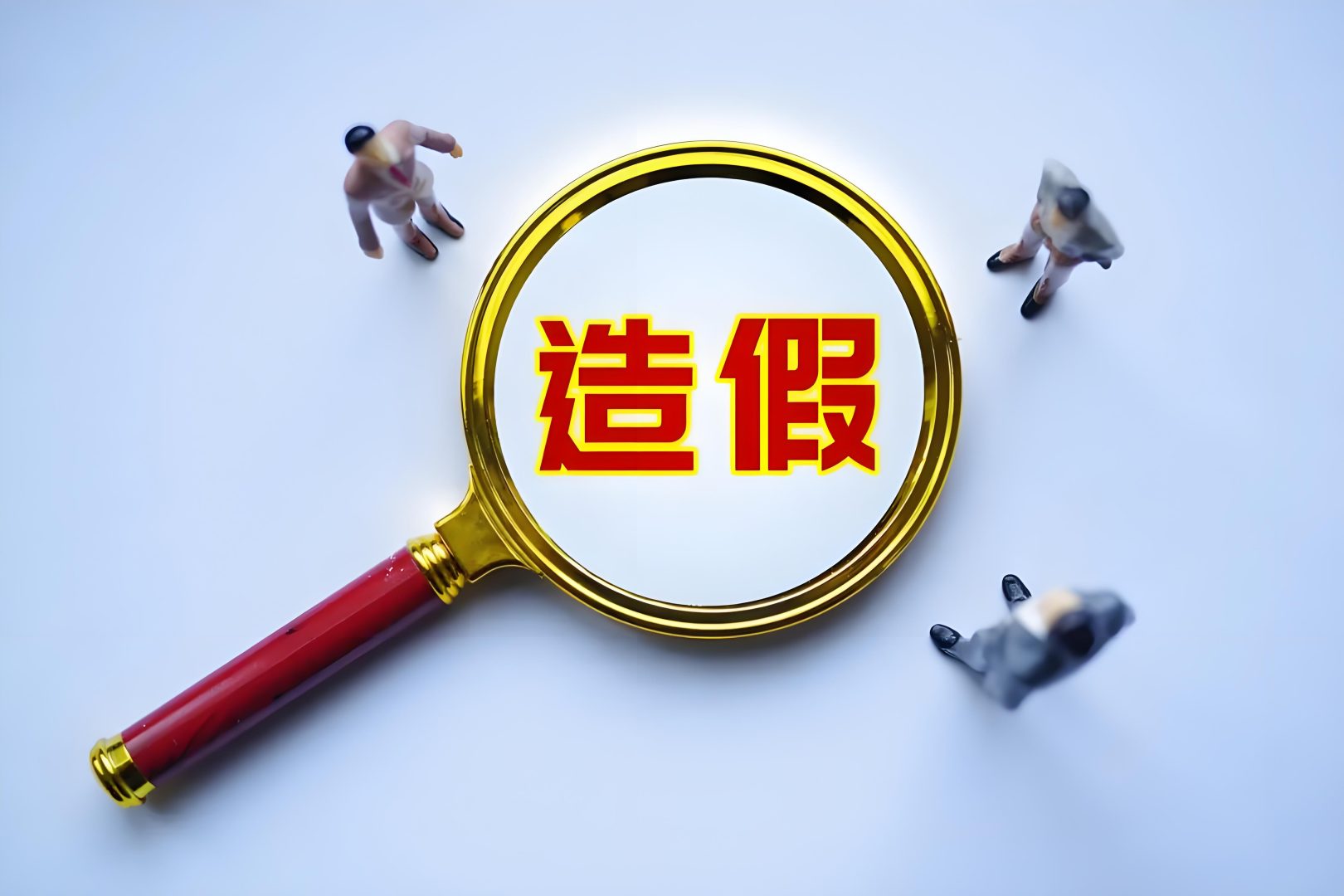 虚假案例与对比照