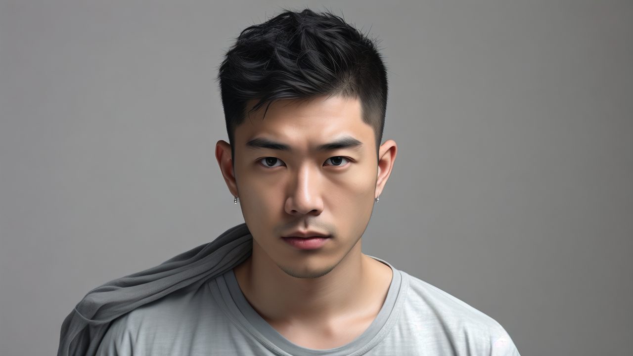 年纪轻轻头发少发际线高是什么感觉？