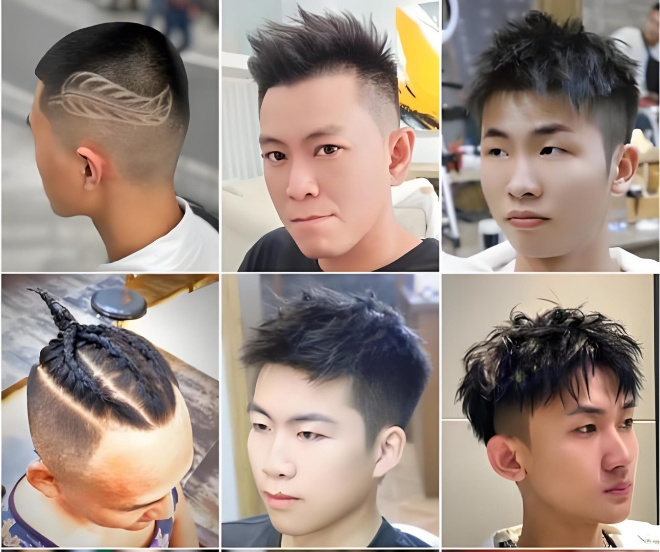 男士帅气发型大全