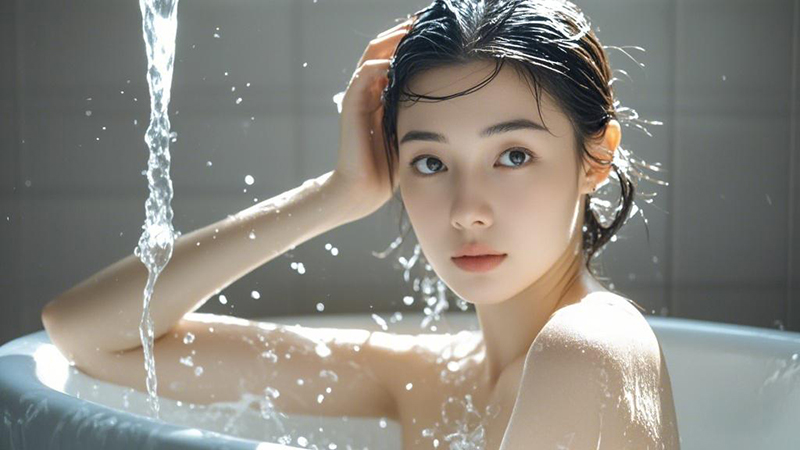正确洗发