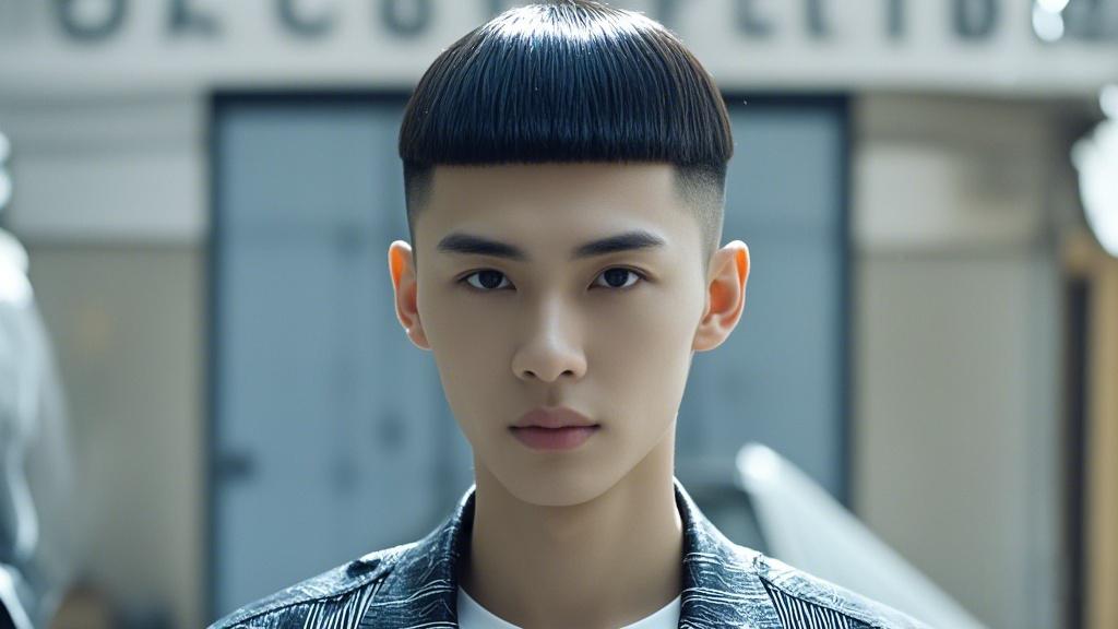 发型不自然