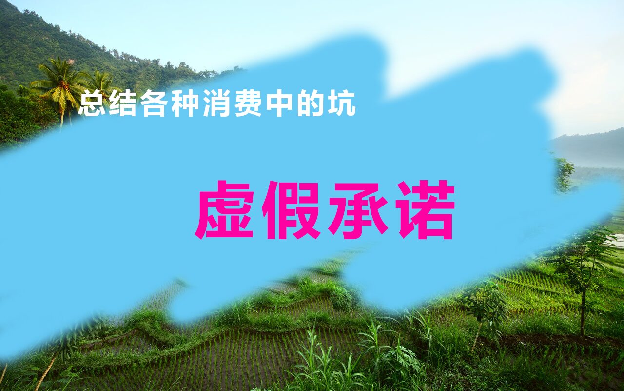 虚假承诺退款