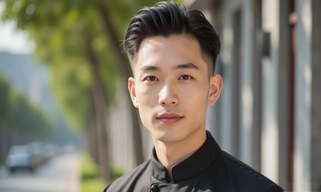 头发稀少佩戴假发效果