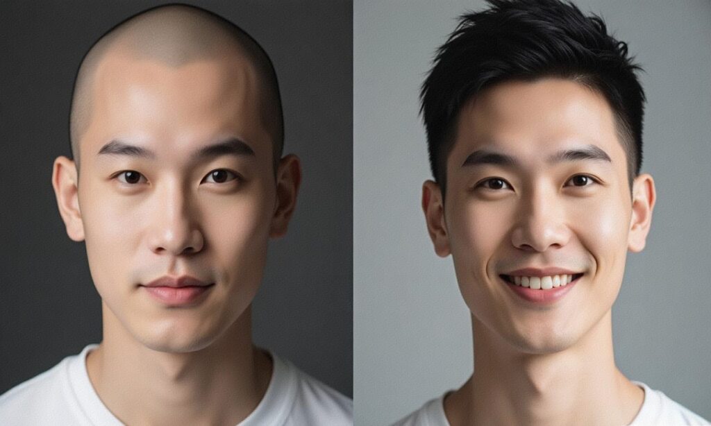 ?头发稀少不用愁！假发让你 2 小时重获浓密秀发