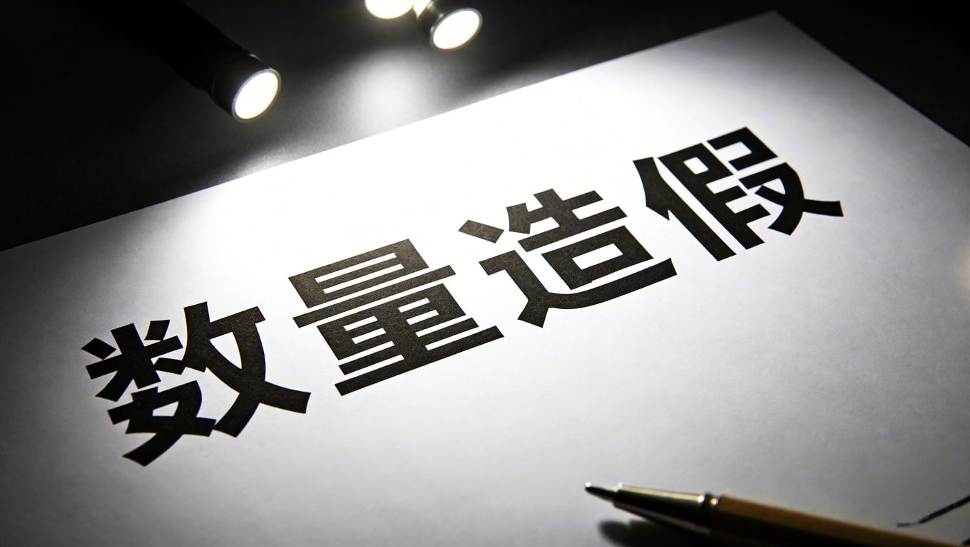 “数量掺水”：承诺3000单位，实际只种2000