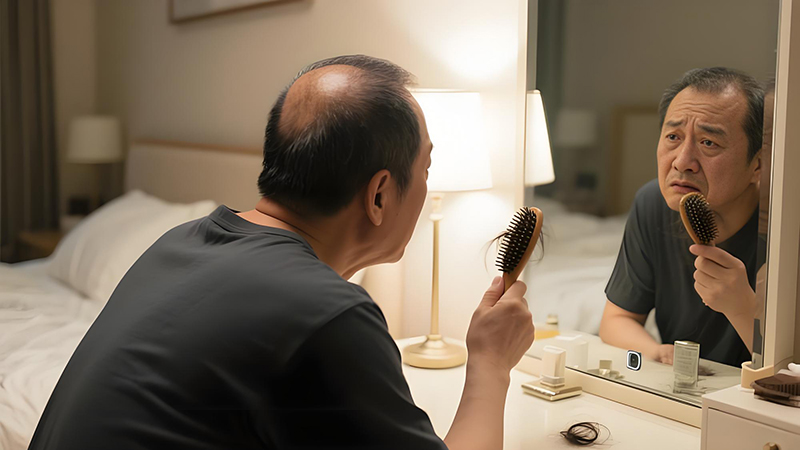 制造焦虑:放大你的脱发问题