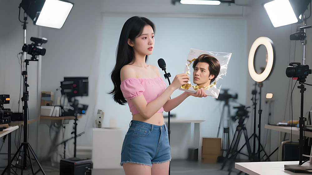 直播间低价劣质假发