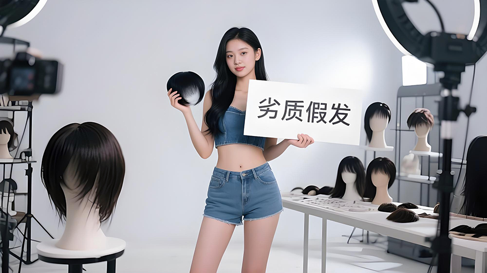 劣质假发