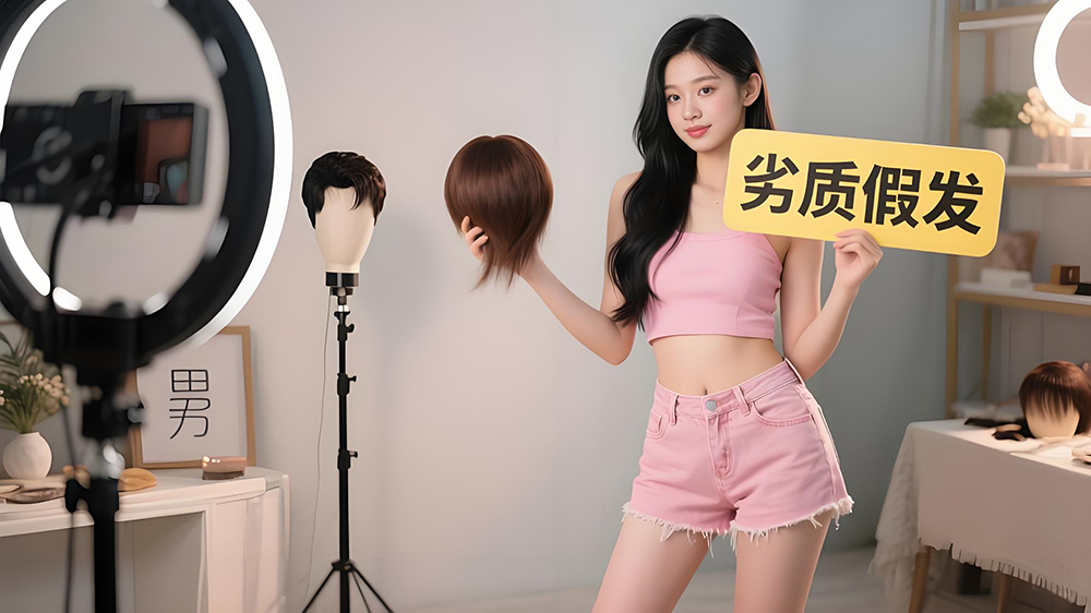 劣质假发