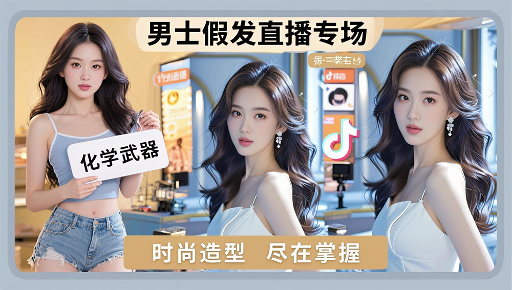?揭秘直播间劣质假发的致癌真相，定制假发为何能脱颖而出？