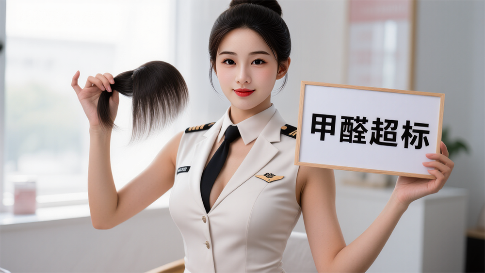 ?直播间甲醛网底假发实测：戴3天头皮红肿！500元以下款慎买