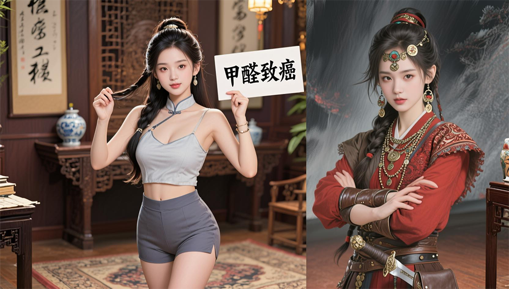 劣质假发含甲醛致癌