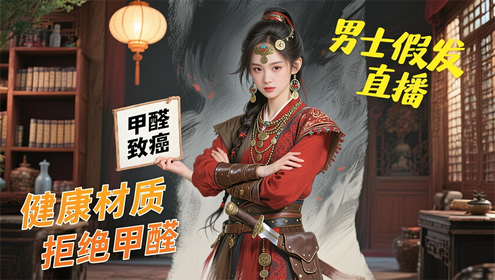 劣质假发含甲醛致癌