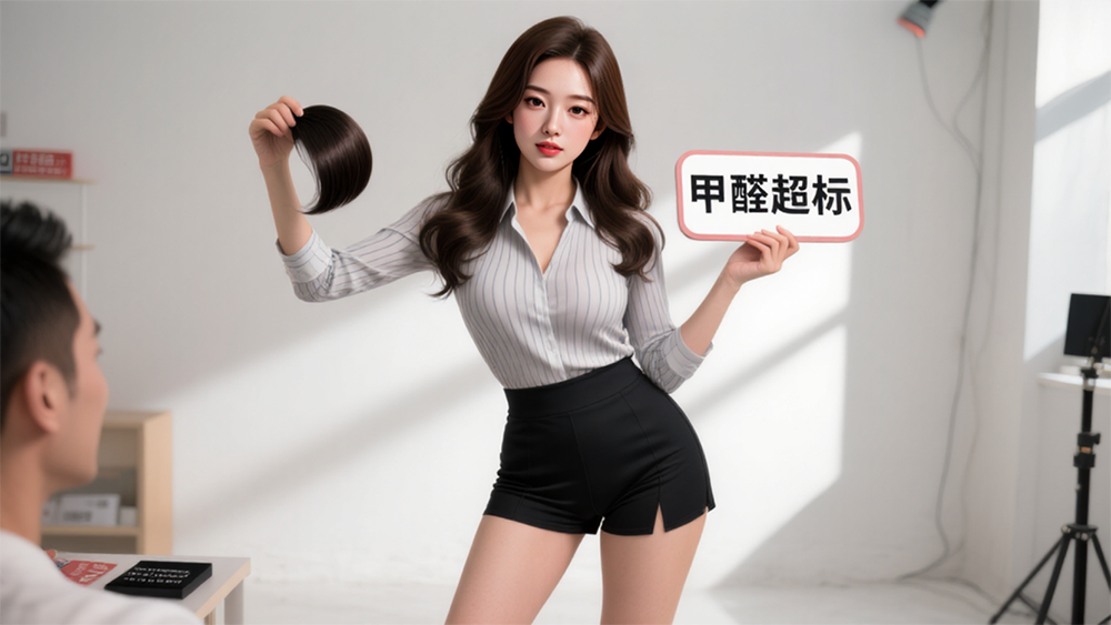 测评实录:低价假发的"五毒俱全"