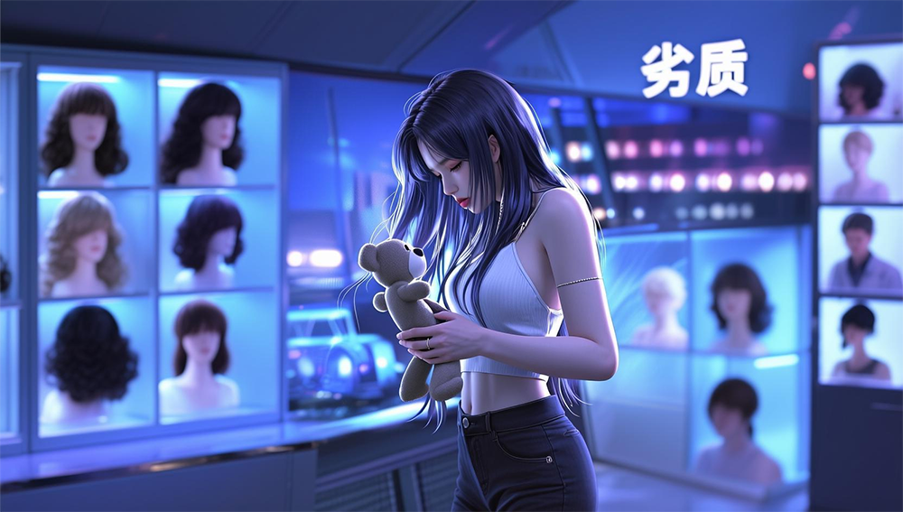 劣质假发致癌