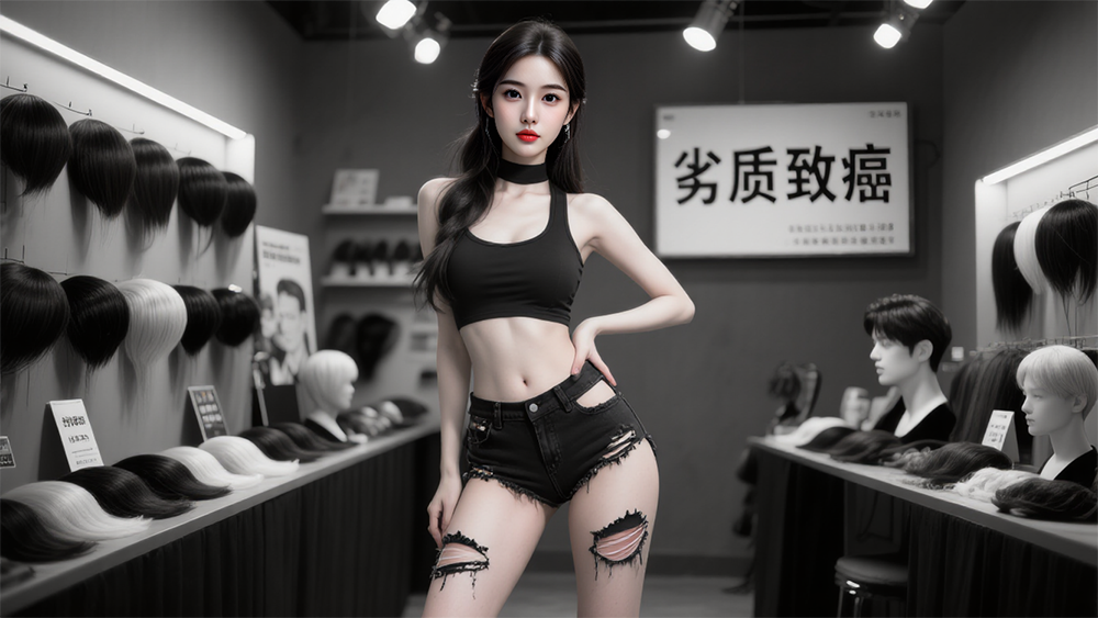 动物毛发冒充真人发？直播间低价假发测评：甲醛网底成健康“隐形杀手”