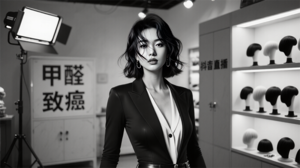 测评警告：直播间低价假发或含致癌甲醛！?这顶”美丽”的代价，你付得起吗？