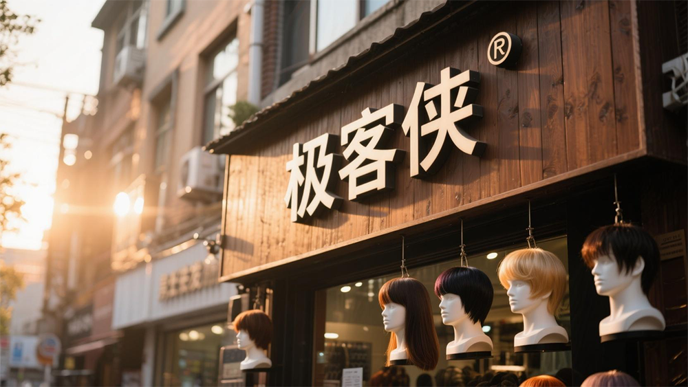 极客侠假发在兰州的实体店地址