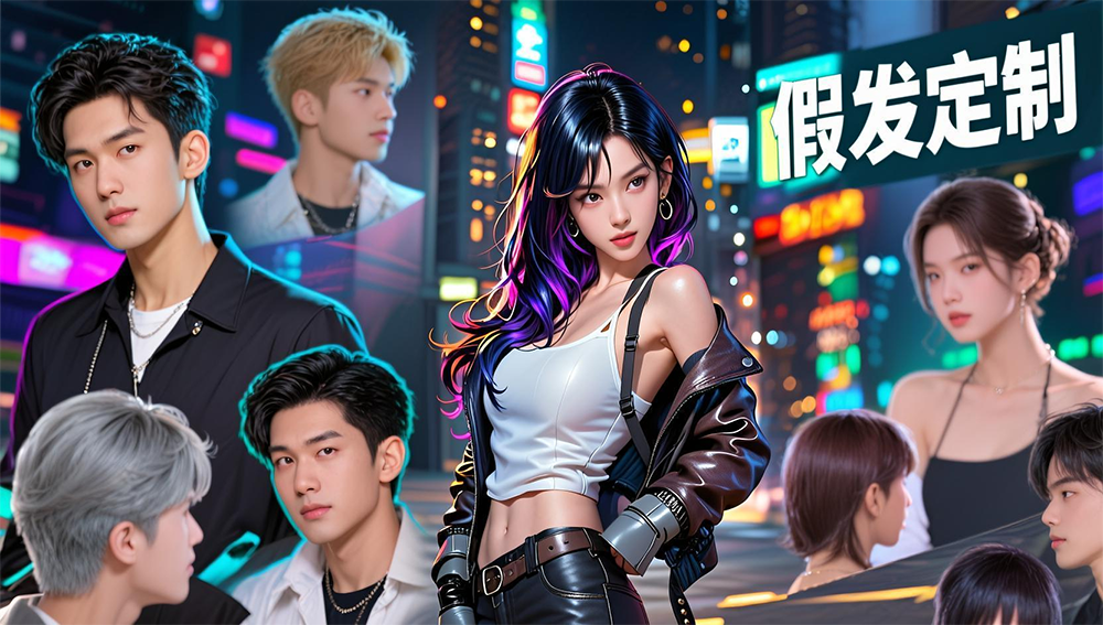 为什么选择假发定制?