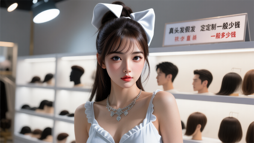 真头发假发定制一般多少钱?权威数据带你看清价格真相
