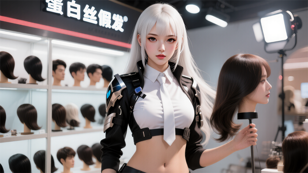 什么是蛋白丝假发?