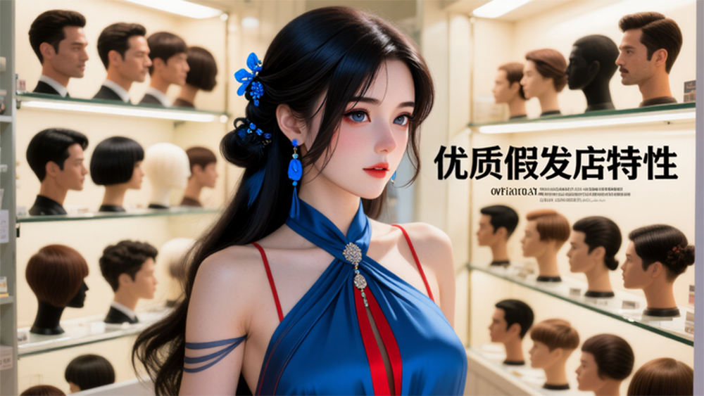 优质假发实体店的特点