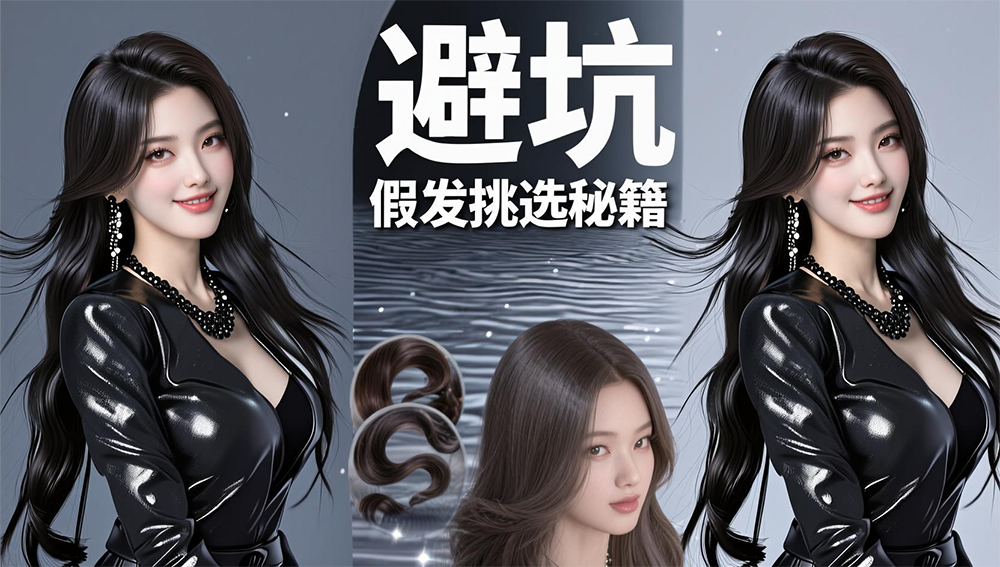 选购避坑：3 大核心维度帮你挑对假发