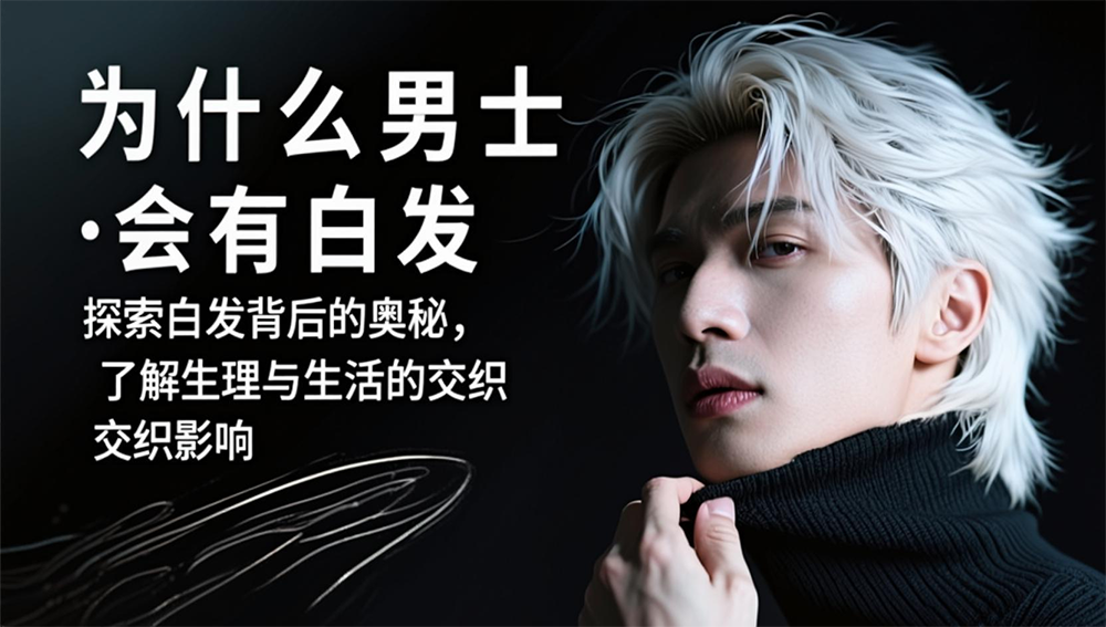 为什么男士会有白发? 科学解析