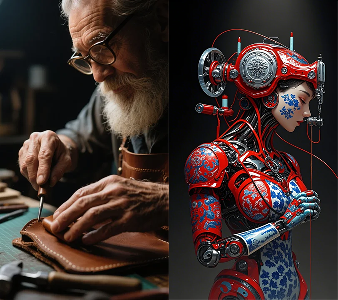 工艺:手工制作 vs. 机器制作