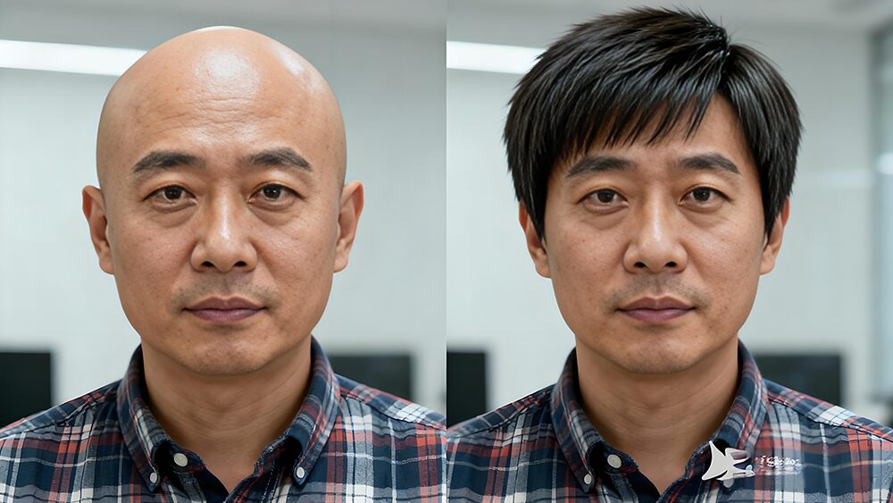 李哥(40岁,程序员,极客侠全头定制)