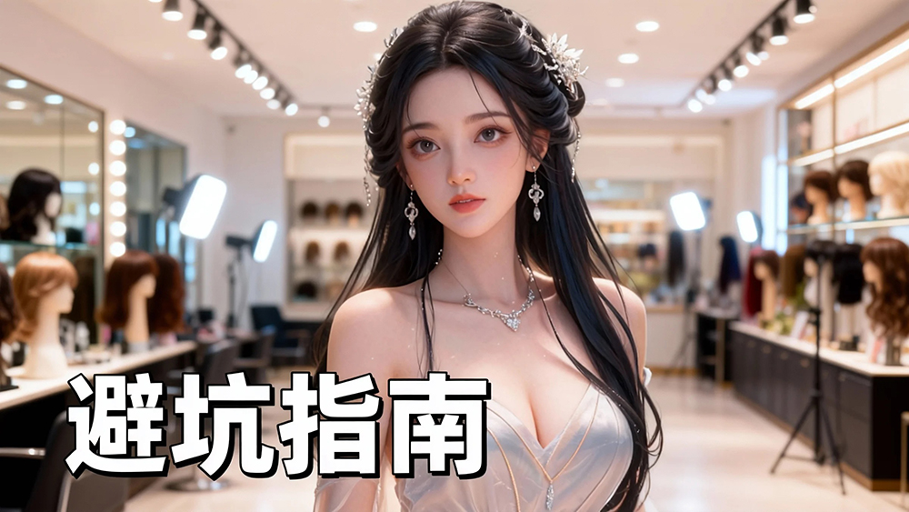 避坑指南:西安选假发的3个核心原则
