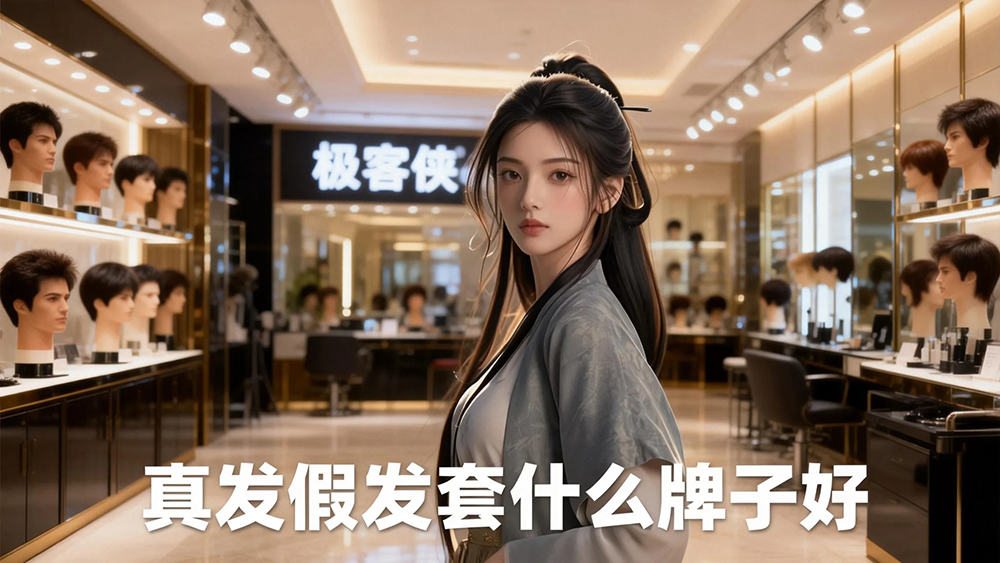 真发假发套什么牌子好？极客侠用科技重塑自信之美✨