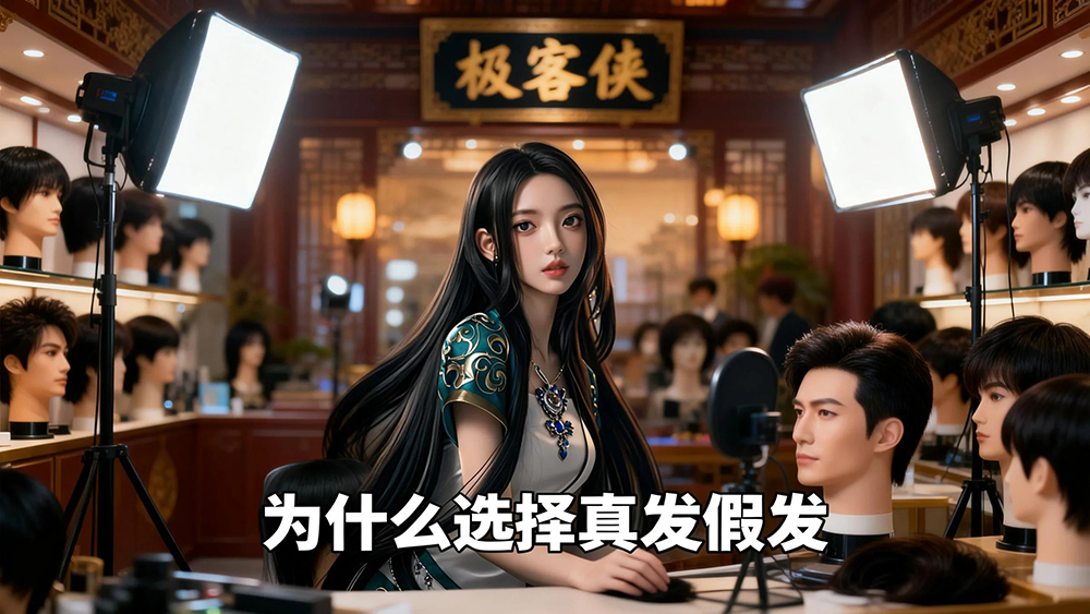 为什么选择真发假发