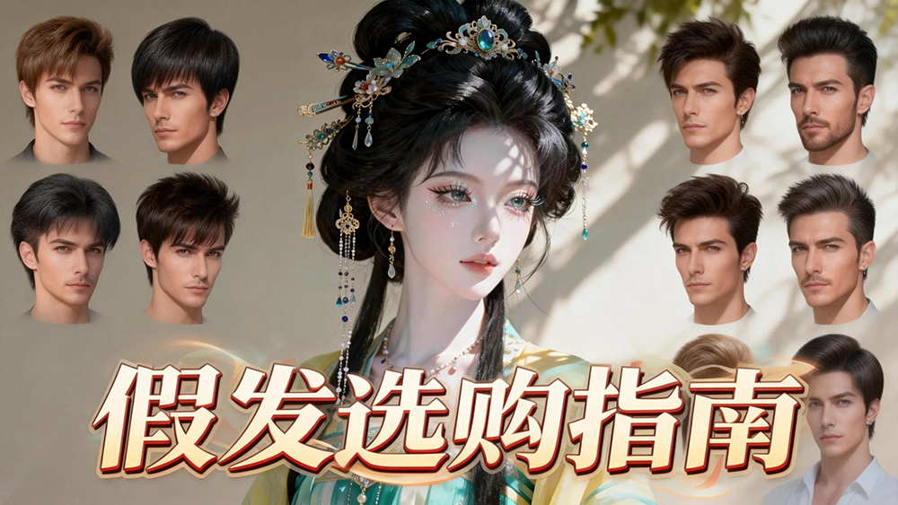 选购指南,四大维度找到你的理想假发
