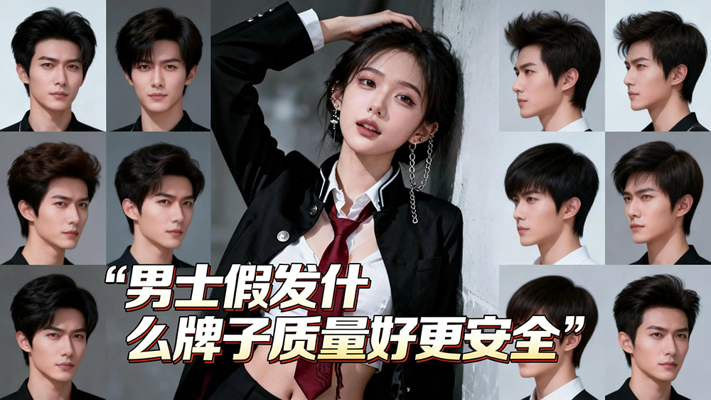 男士假发什么牌子质量好更安全？解锁自信造型的秘密！