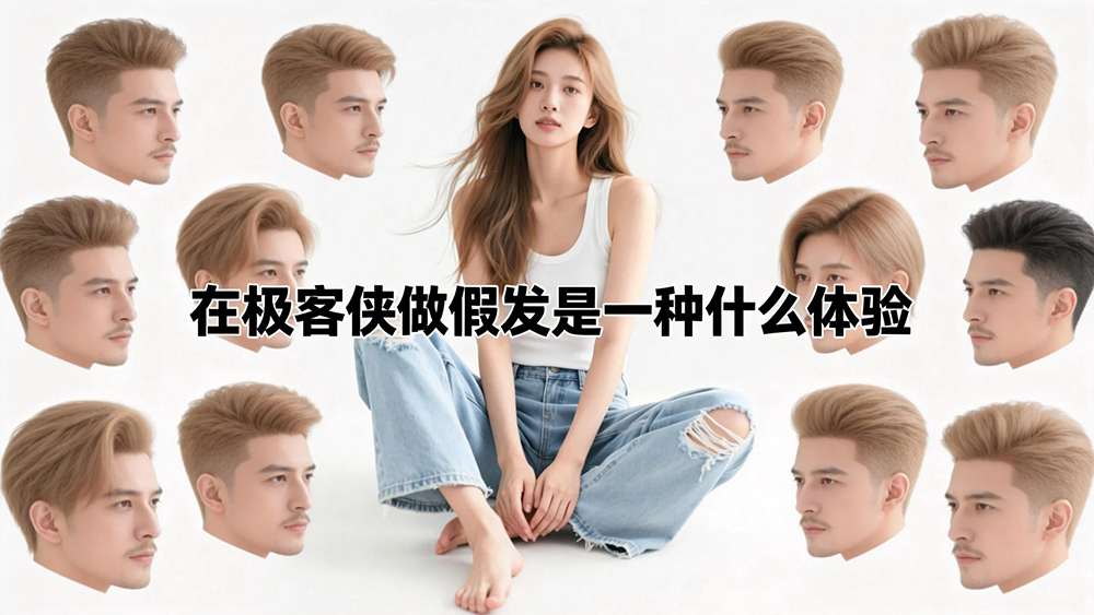 探店实拍:在极客侠做假发是一种什么体验?