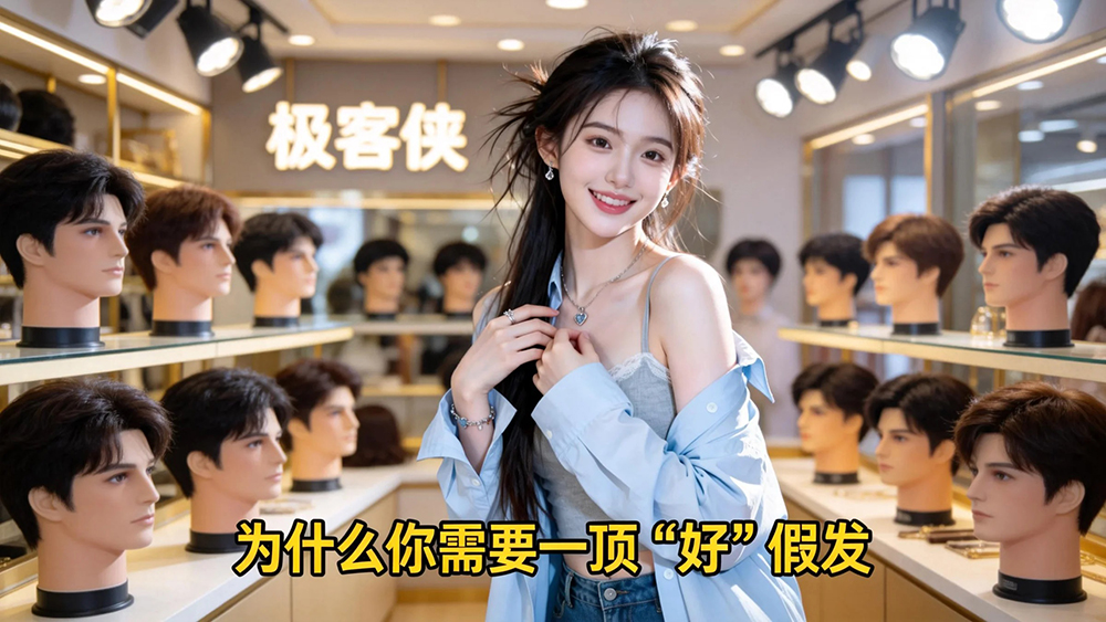 为什么你需要一顶“好”假发