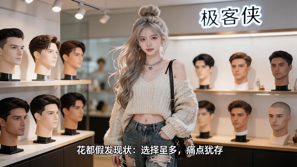 花都假发现状:选择虽多,痛点犹存